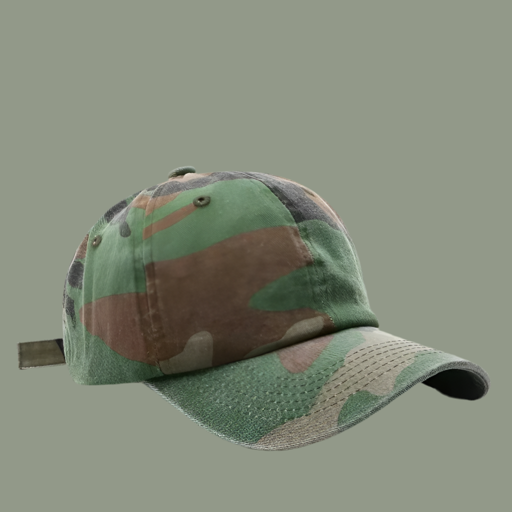CAMOUFLAGE BASECAP - Japanese,Streetstyle,unisex, Camouflage,