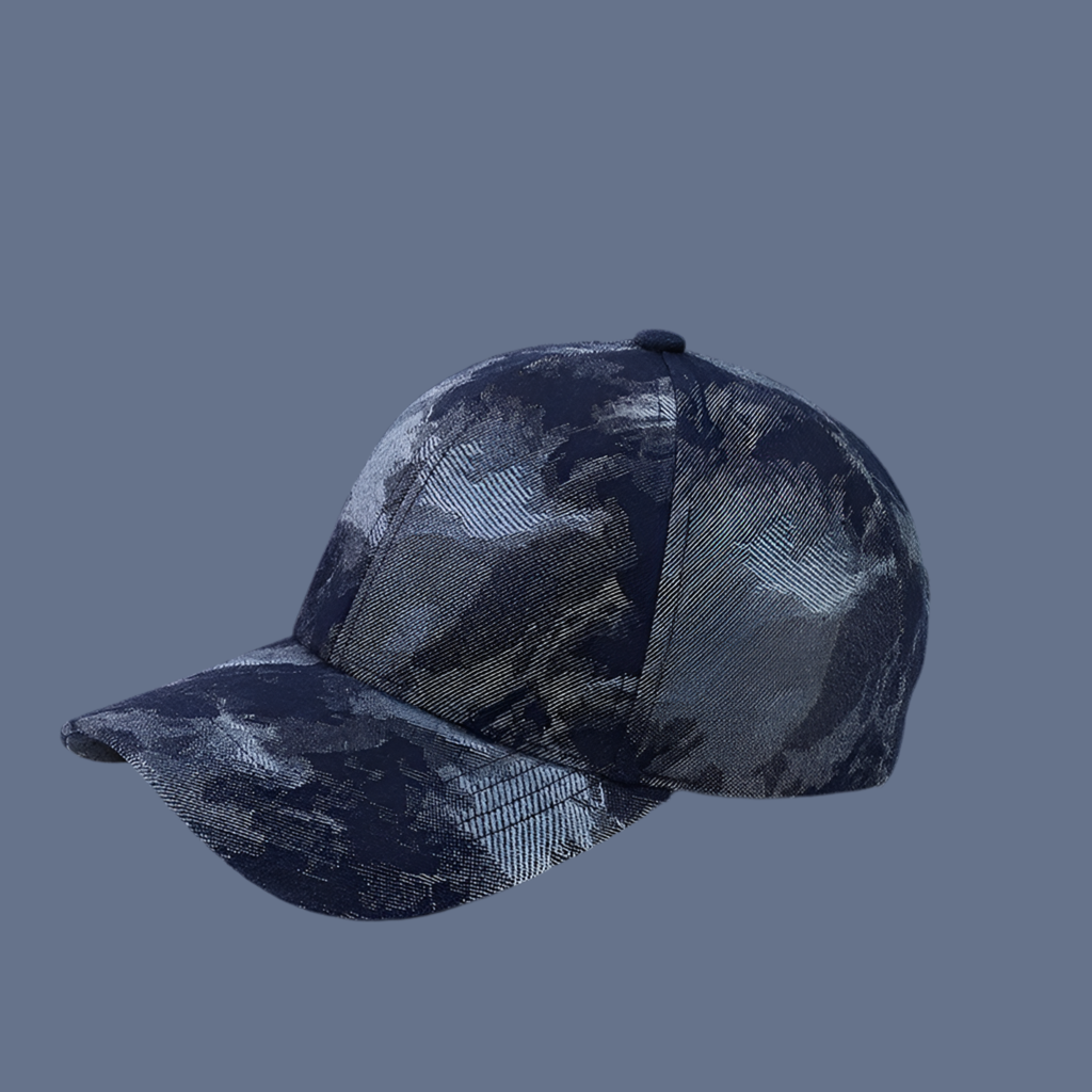 JEANS BASE CAP used look - Retro Style, unisex, verwaschene Optik, ausgewaschene Optik, Used Jeans Look.