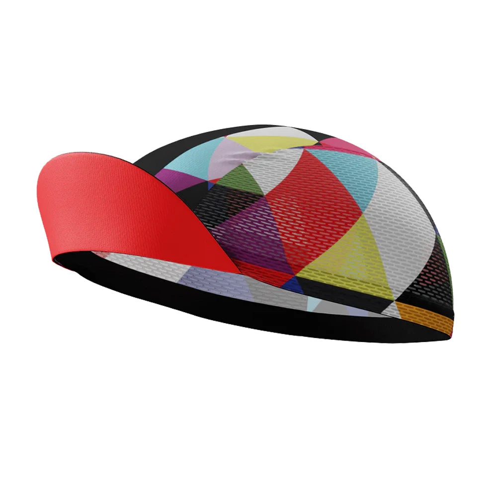 Cycling Cap - Polyester, Retro Style, Sport, Fahrad fahren, Radrennsport, unisex.
