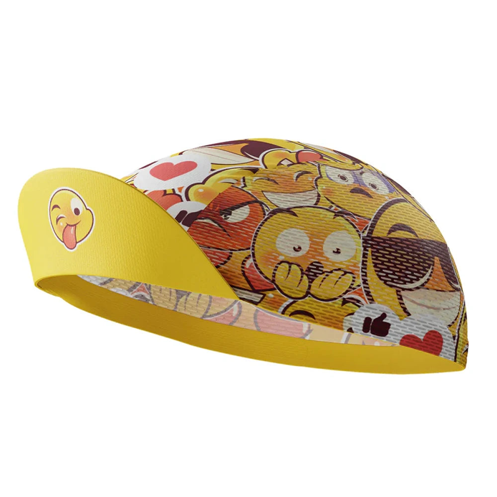 Cycling Cap - Polyester, Retro Style, Sport, Fahrad fahren, Radrennsport, unisex.