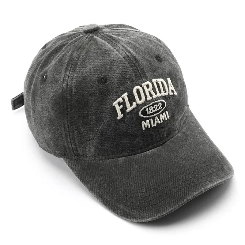 BASEBALL CAP- Classic Vintage Style, bestickt