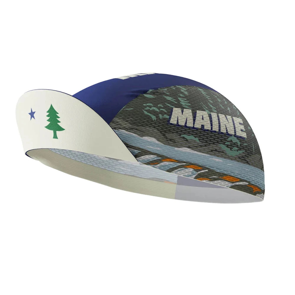 Cycling Cap - Polyester, Retro Style, Sport, Fahrad fahren, Radrennsport, unisex.