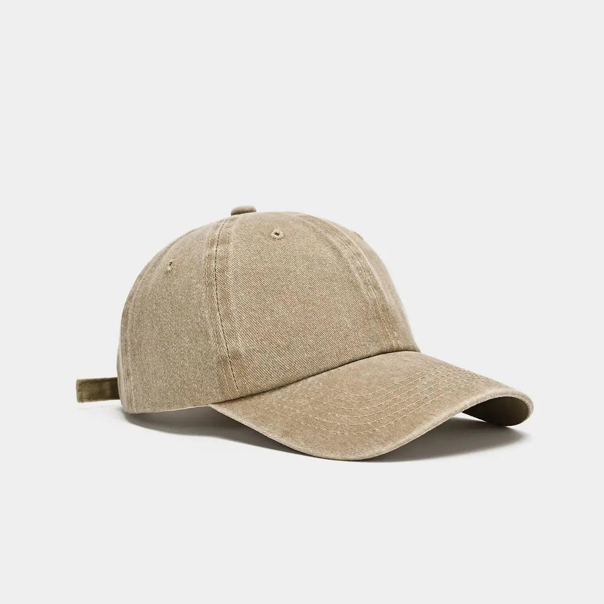 BASEBALL CAP - gewaschen, Baumwolle, Vintage Style