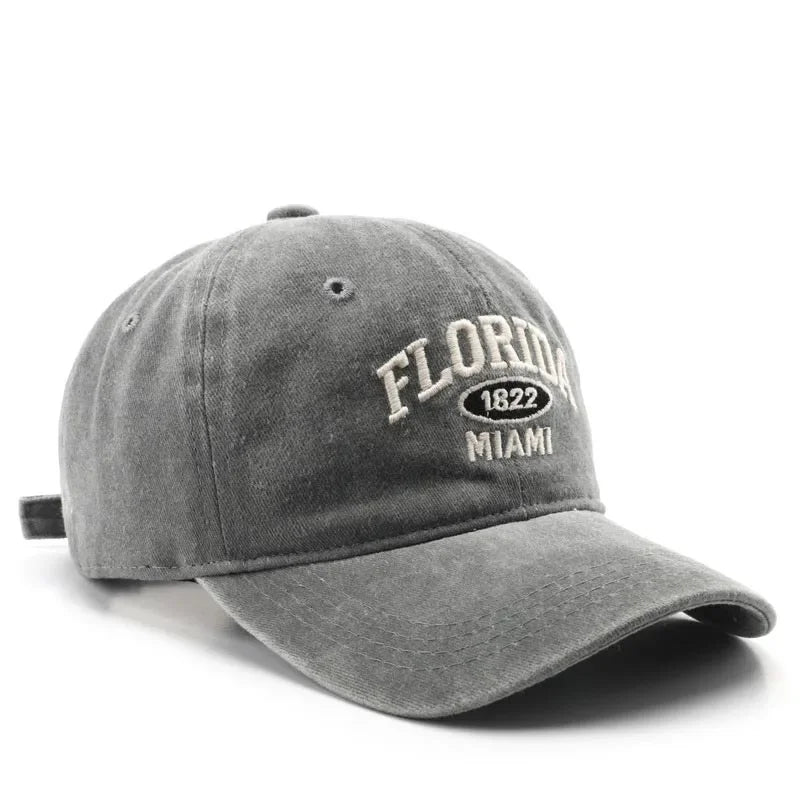 BASEBALL CAP- Classic Vintage Style, bestickt