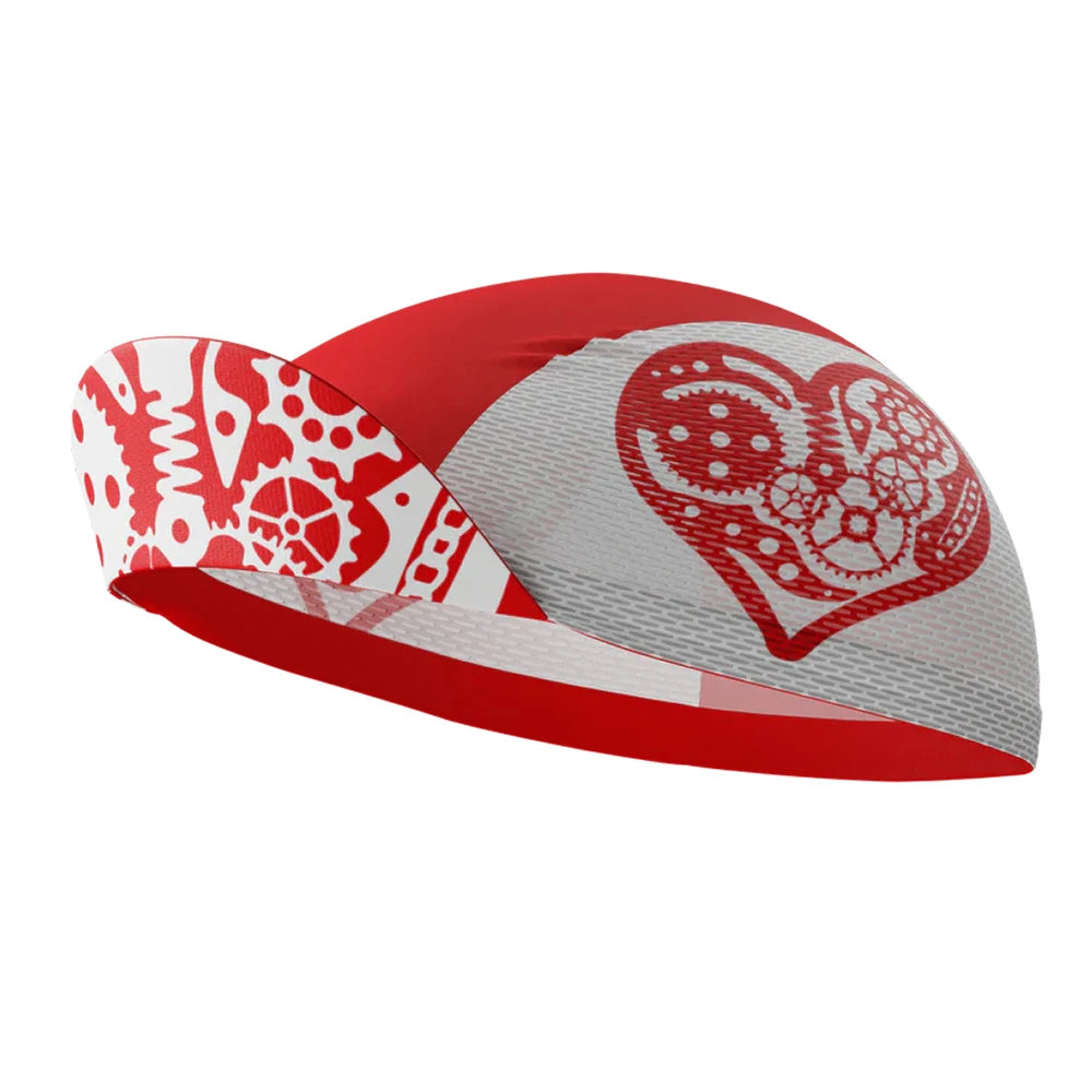 Cycling Cap - Polyester, Retro Style, Sport, Fahrad fahren, Radrennsport, unisex.