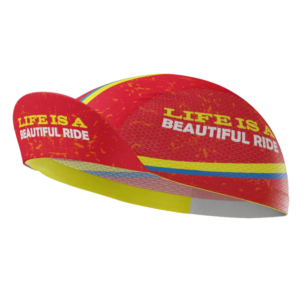 Cycling Cap - Polyester, Retro Style, Sport, Fahrad fahren, Radrennsport, unisex.