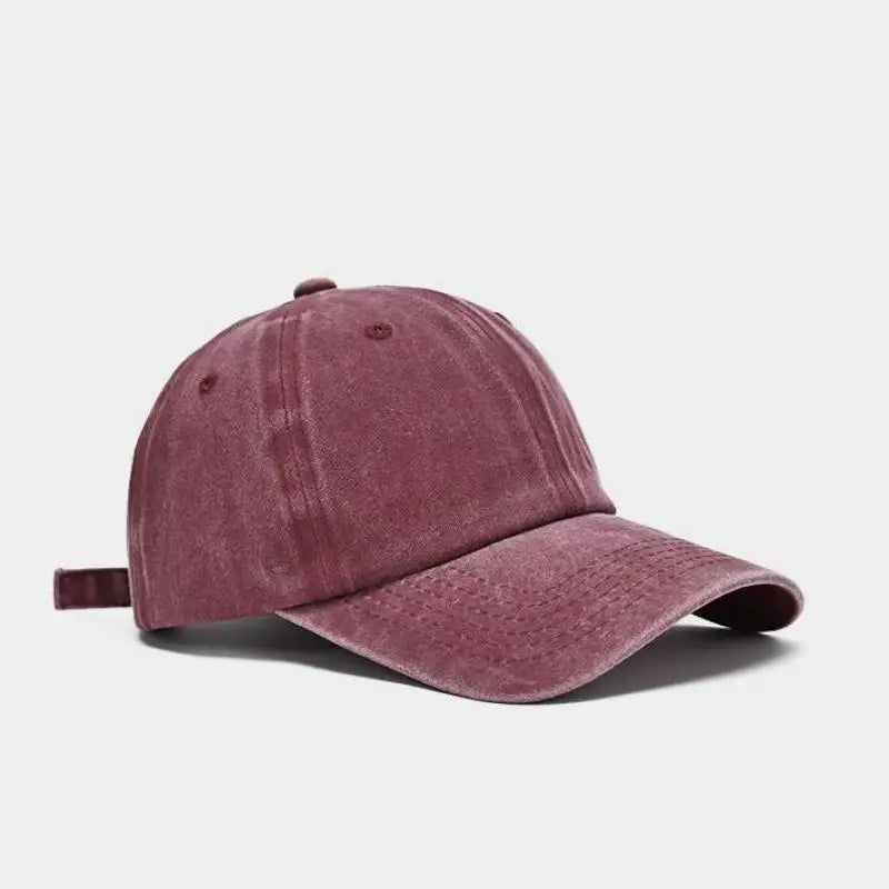 BASEBALL CAP - gewaschen, Baumwolle, Vintage Style
