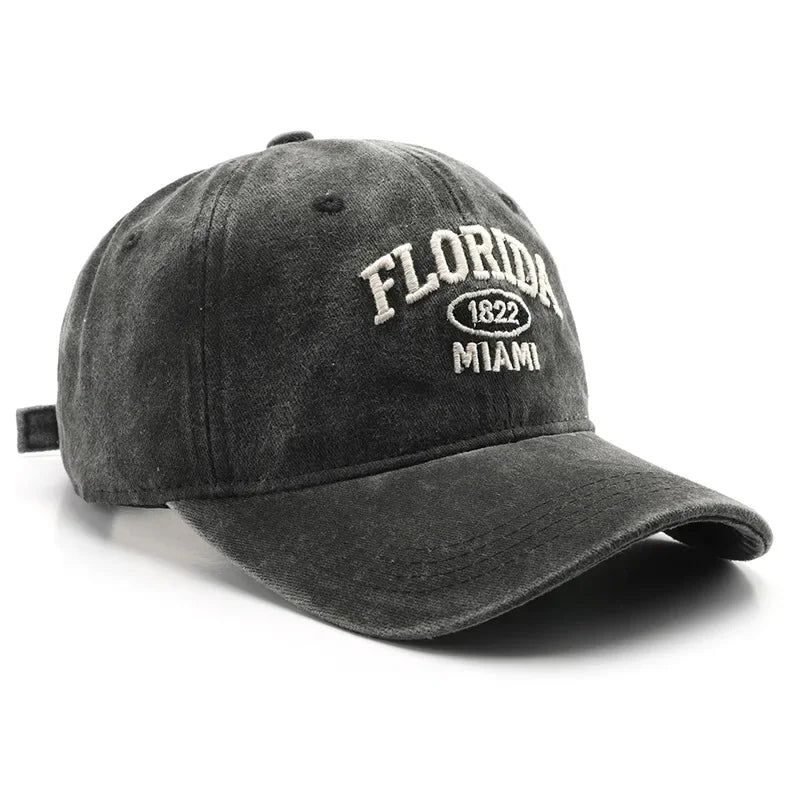 BASEBALL CAP- Classic Vintage Style, bestickt