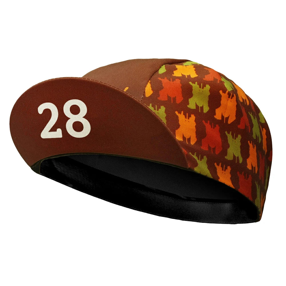 Cycling Cap - Polyester, Retro Style, Sport, Fahrad fahren, Radrennsport, unisex.