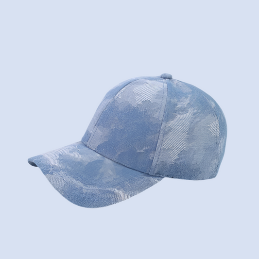 JEANS BASE CAP used look - Retro Style, unisex, verwaschene Optik, ausgewaschene Optik, Used Jeans Look.