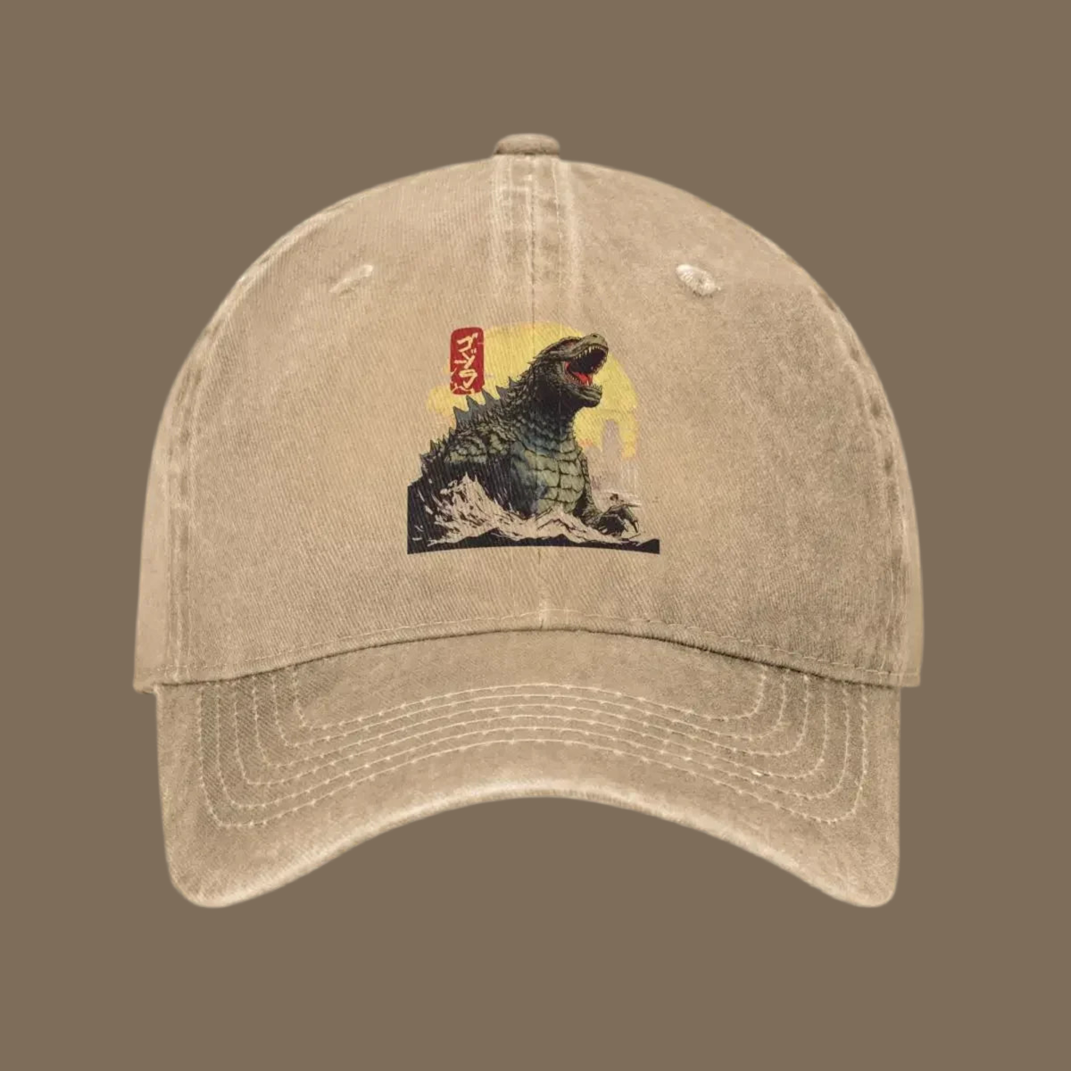 RETRO GODZILLA BASE CAP - Godzilla,Japanisch, Baseball Cap,Vintage,unisex,Retro