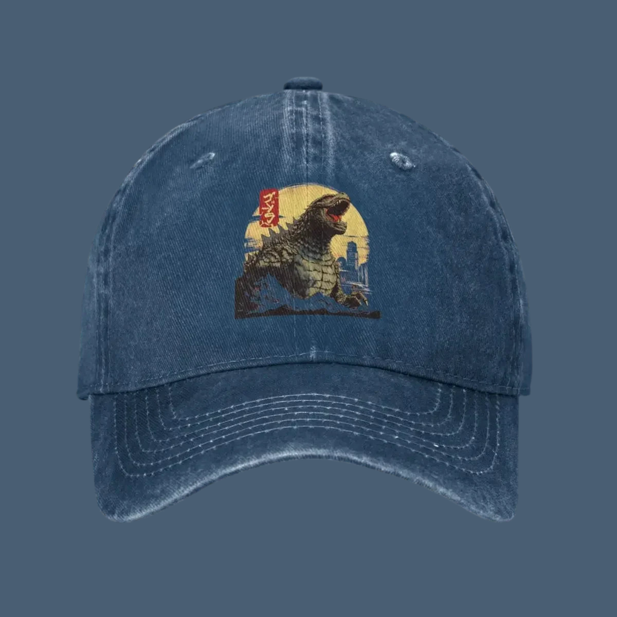 RETRO GODZILLA BASE CAP - Godzilla,Japanisch, Baseball Cap,Vintage,unisex,Retro