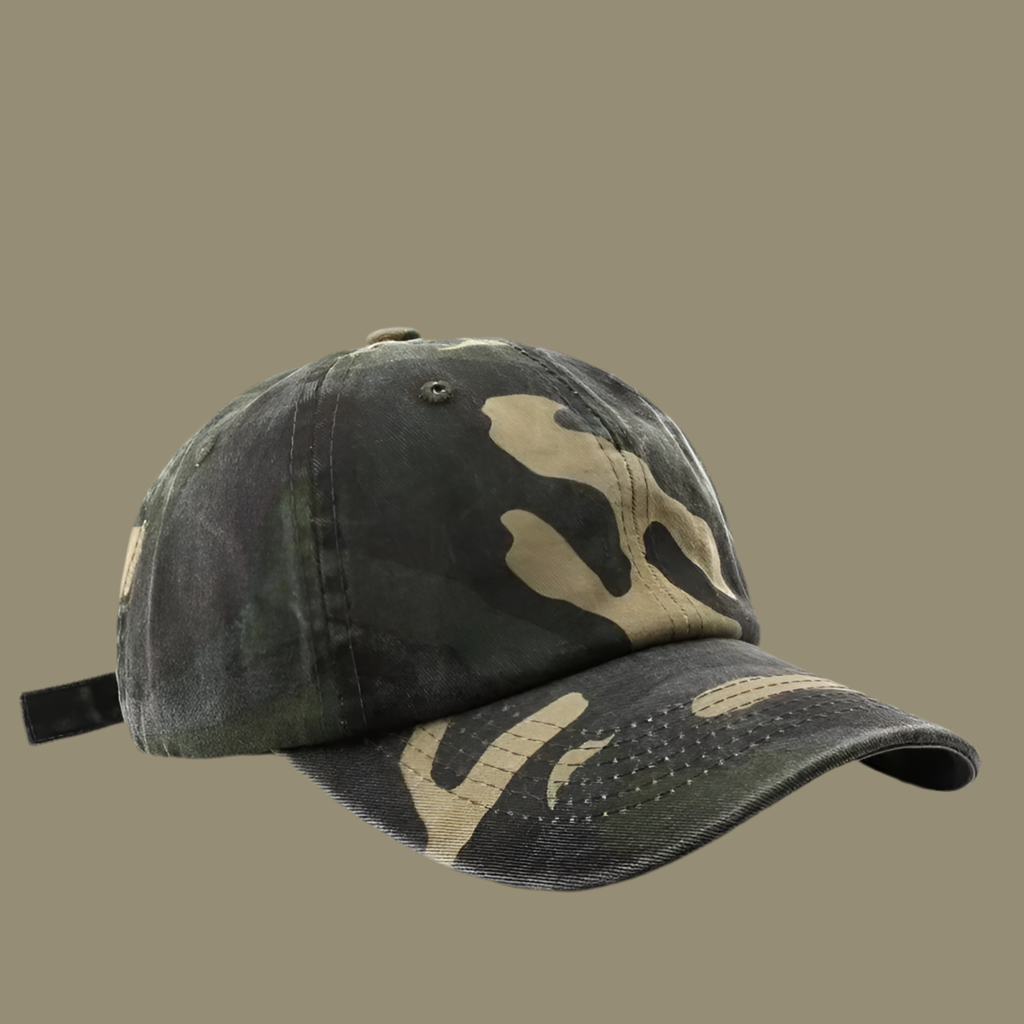 CAMOUFLAGE BASECAP - Japanese,Streetstyle,unisex, Camouflage,