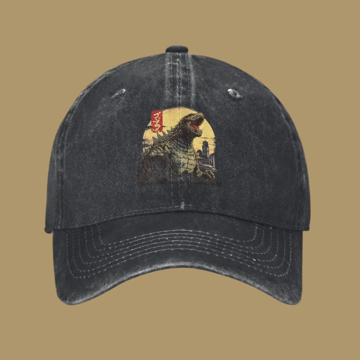 RETRO GODZILLA BASE CAP - Godzilla,Japanisch, Baseball Cap,Vintage,unisex,Retro