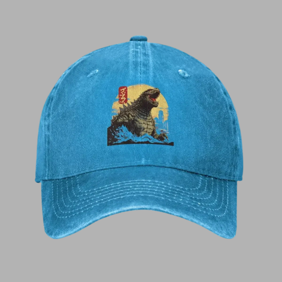 RETRO GODZILLA BASE CAP - Godzilla,Japanisch, Baseball Cap,Vintage,unisex,Retro