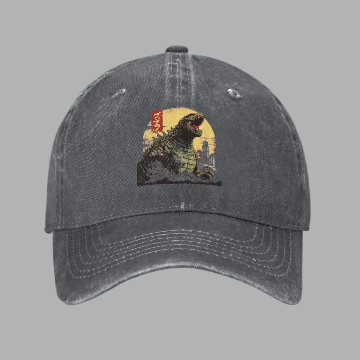 RETRO GODZILLA BASE CAP - Godzilla,Japanisch, Baseball Cap,Vintage,unisex,Retro