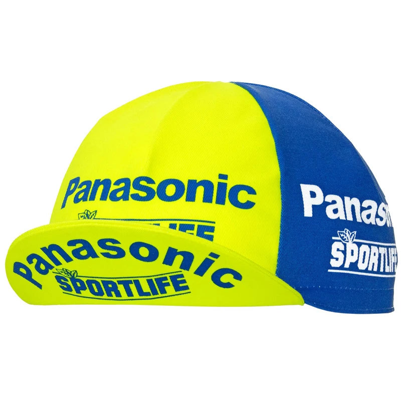 Vintage Cycling Cap - Fahrradrennen Kappe, unisex, Retro, Fahrad fahren,Polyester.