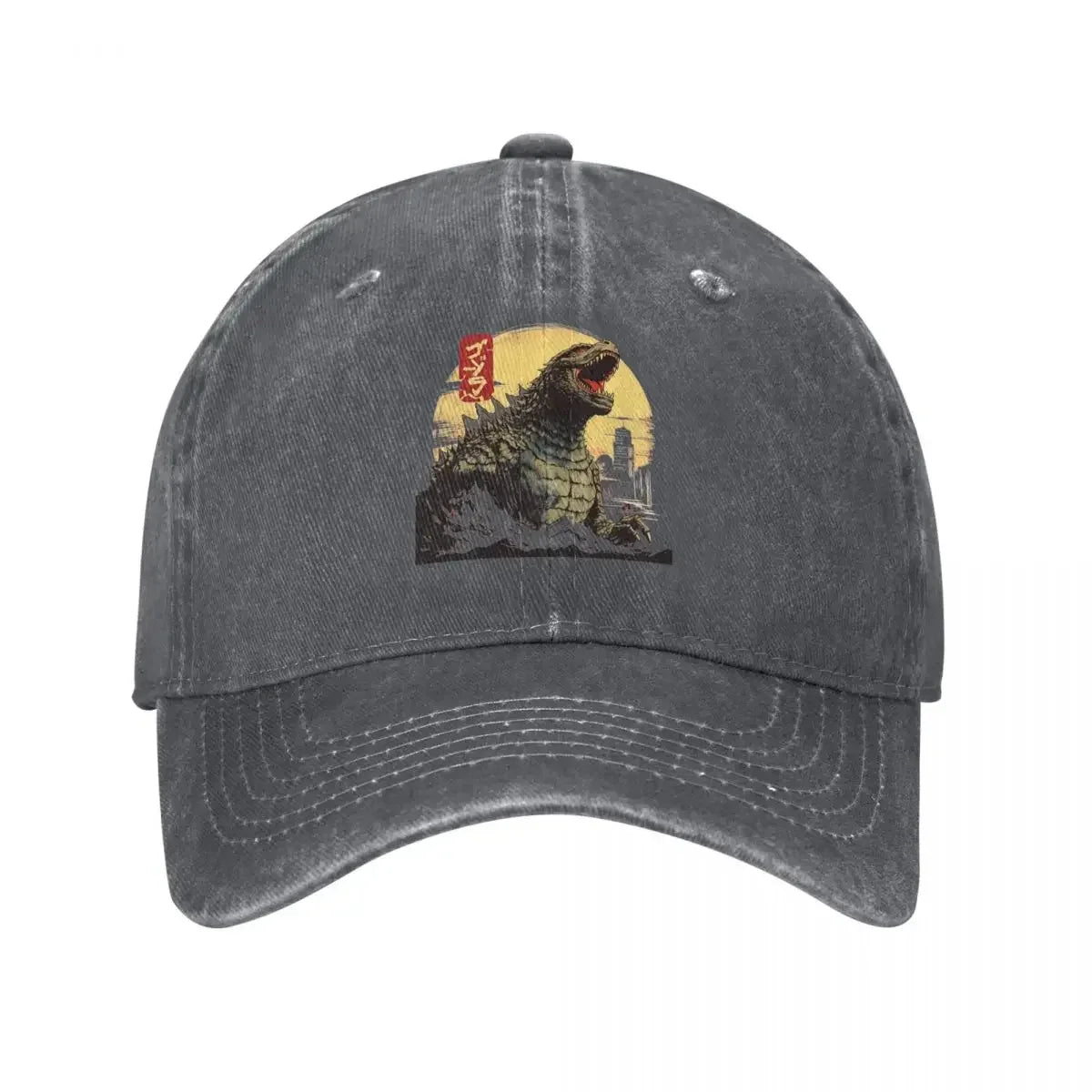 RETRO GODZILLA BASE CAP - Godzilla,Japanisch, Baseball Cap,Vintage,unisex,Retro