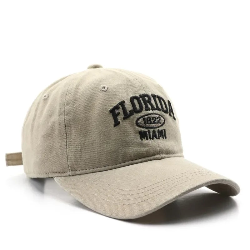BASEBALL CAP- Classic Vintage Style, bestickt