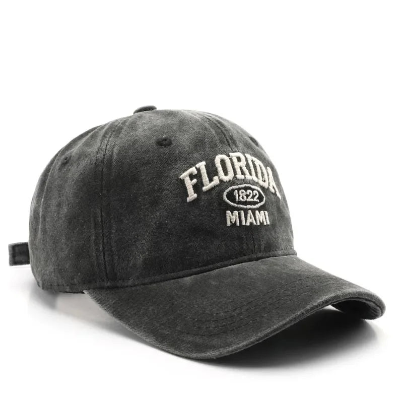 BASEBALL CAP- Classic Vintage Style, bestickt