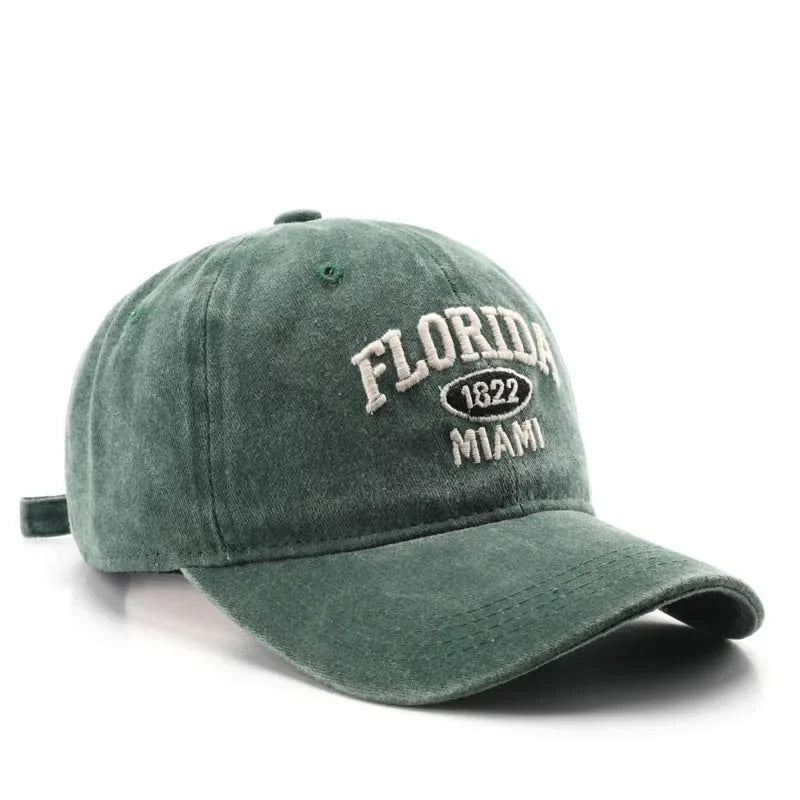 BASEBALL CAP- Classic Vintage Style, bestickt