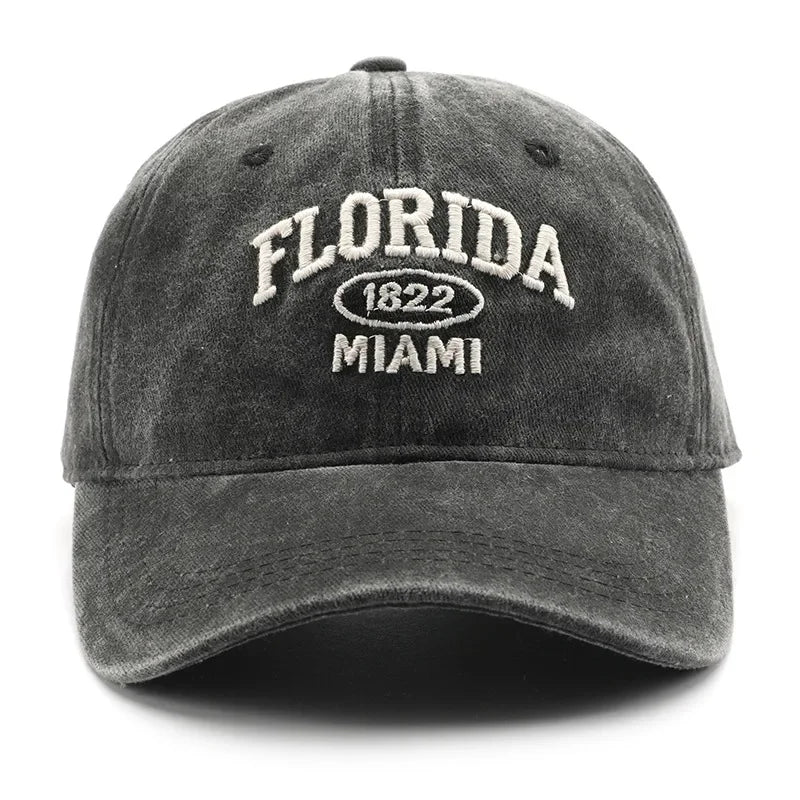 BASEBALL CAP- Classic Vintage Style, bestickt