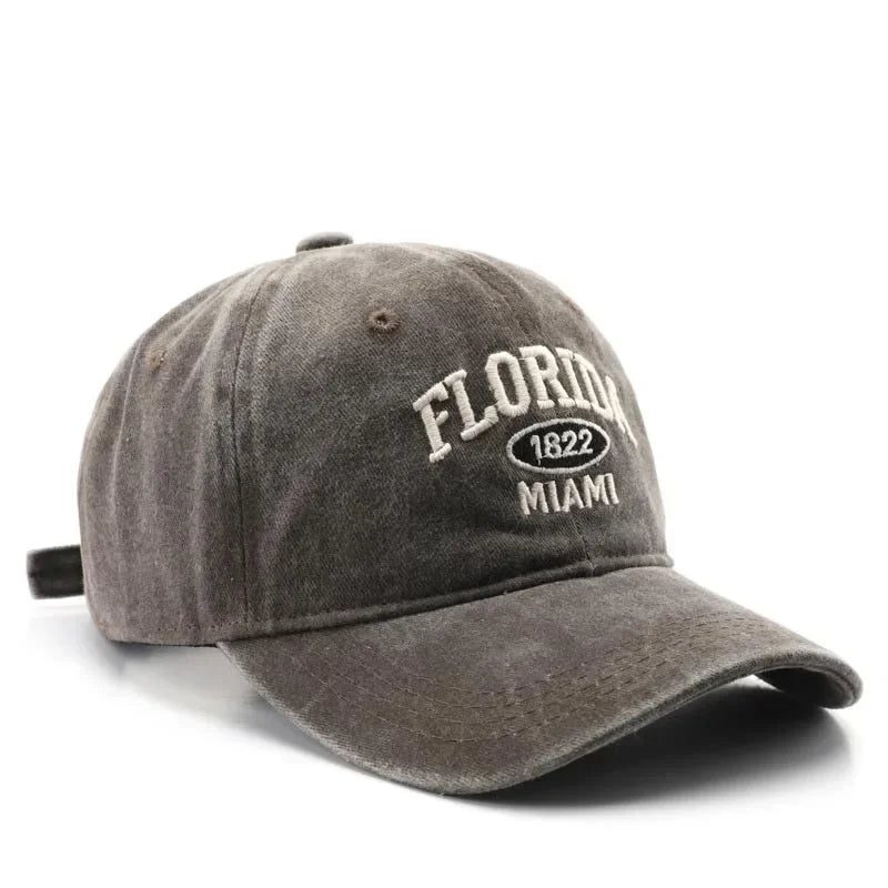 BASEBALL CAP- Classic Vintage Style, bestickt