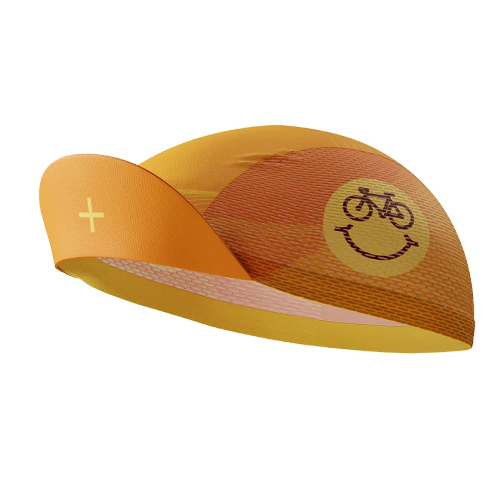 Cycling Cap - Polyester, Retro Style, Sport, Fahrad fahren, Radrennsport, unisex.